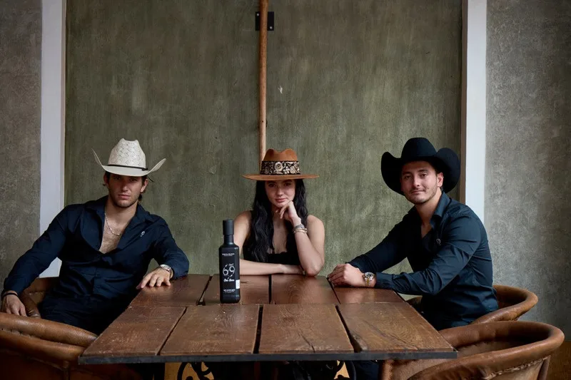 Los tres fundadores de Tequila Pasión 69